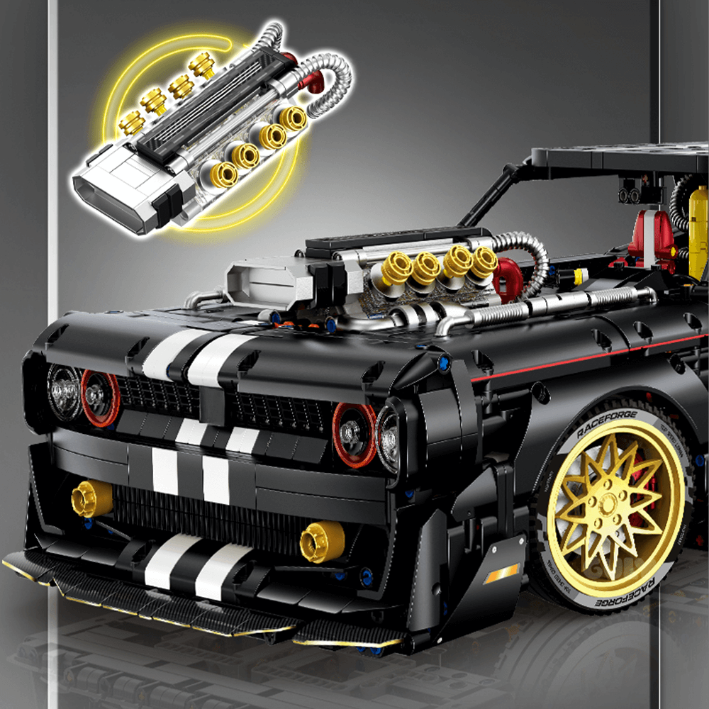 Cyberpunk Muscle Coupe | 3750pcs