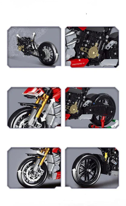 Italian Streetfighter Bike | 827pcs