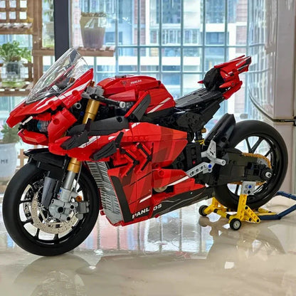 High-Performance Superbike Concept – Red | 2129pcs