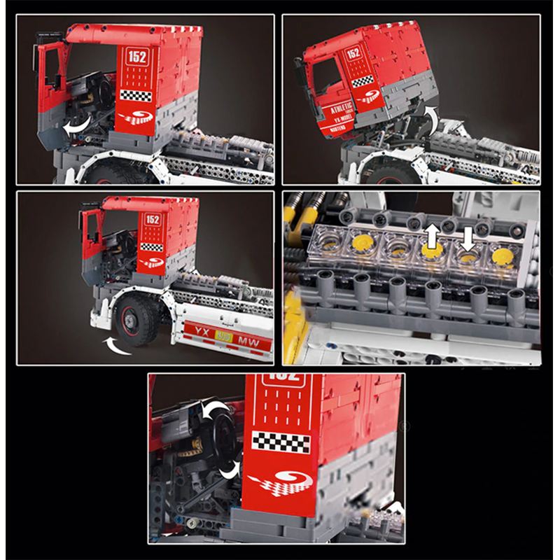 Race Truck Remote Control | 2638pcs