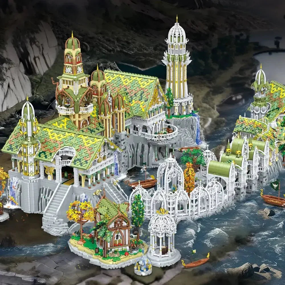 Elven Mountain Sanctuary | 37897pcs