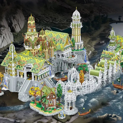 Elven Mountain Sanctuary | 37897pcs