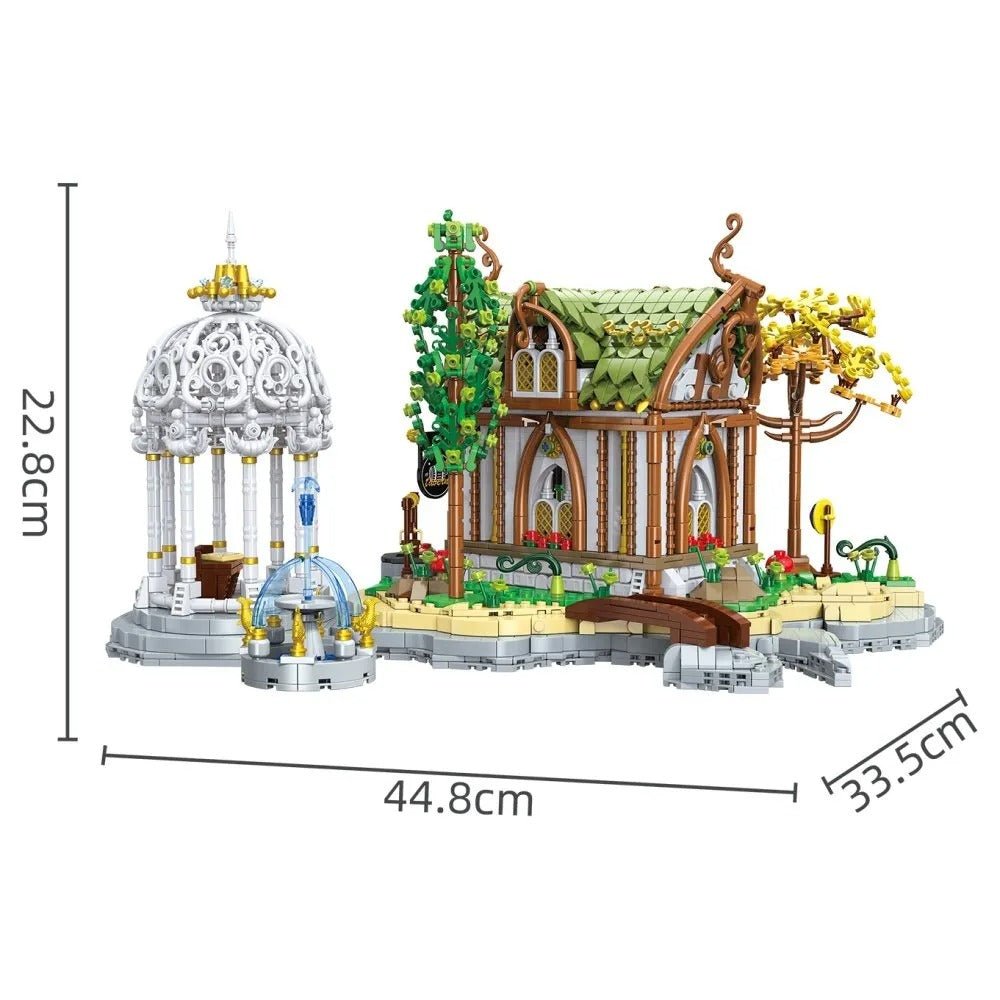 Elven Mountain Sanctuary | 37897pcs