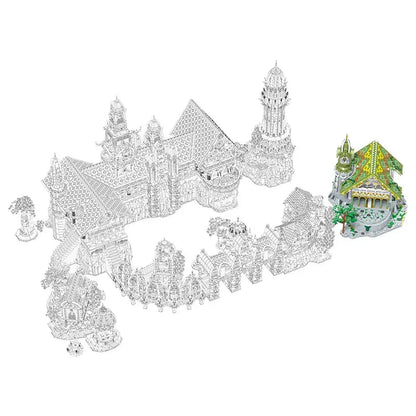 Elven Mountain Sanctuary | 37897pcs
