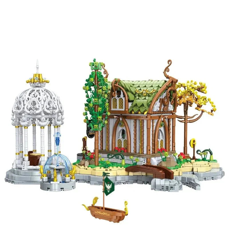 Elven Mountain Sanctuary | 37897pcs
