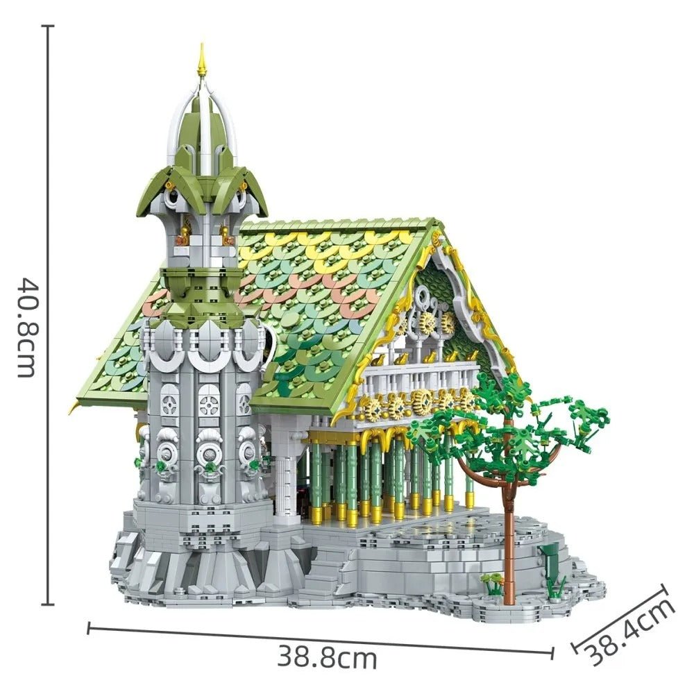 Elven Mountain Sanctuary | 37897pcs