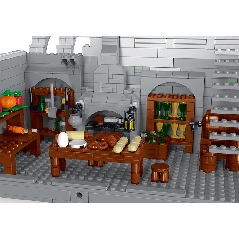 European Medieval Castle | 8602pcs