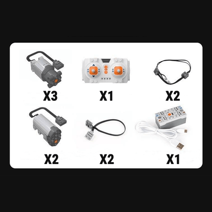 EV H2 Pickup RC | 3755pcs