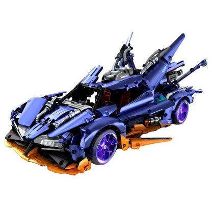 EVO Track Hypercar Supercar Building Blocks – 2,388 pieces – supercar collector model. 53 cm x 16.4 cm x 32.3 cm