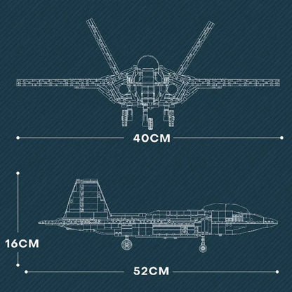 F-22 Raptor | 1836pcs
