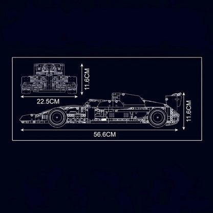 2020 Championship-Winning F1 Car | 1256pcs