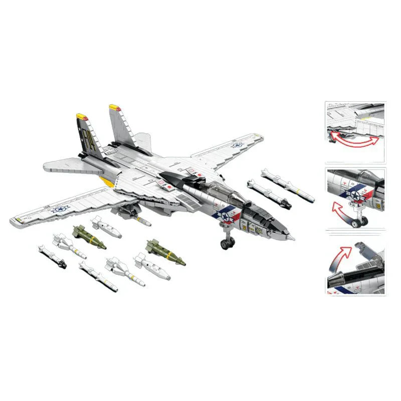 F14 Tomcat | 1599pcs