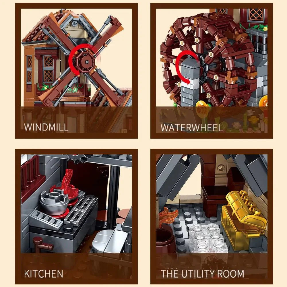Farm House Modular Buildings | 1580pcs