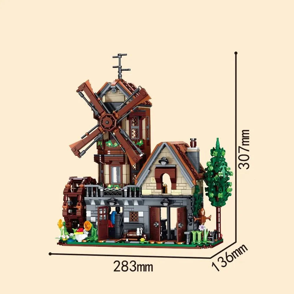 Farm House Modular Buildings | 1580pcs