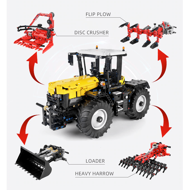 High-Speed Farm Tractor | 2596pcs
