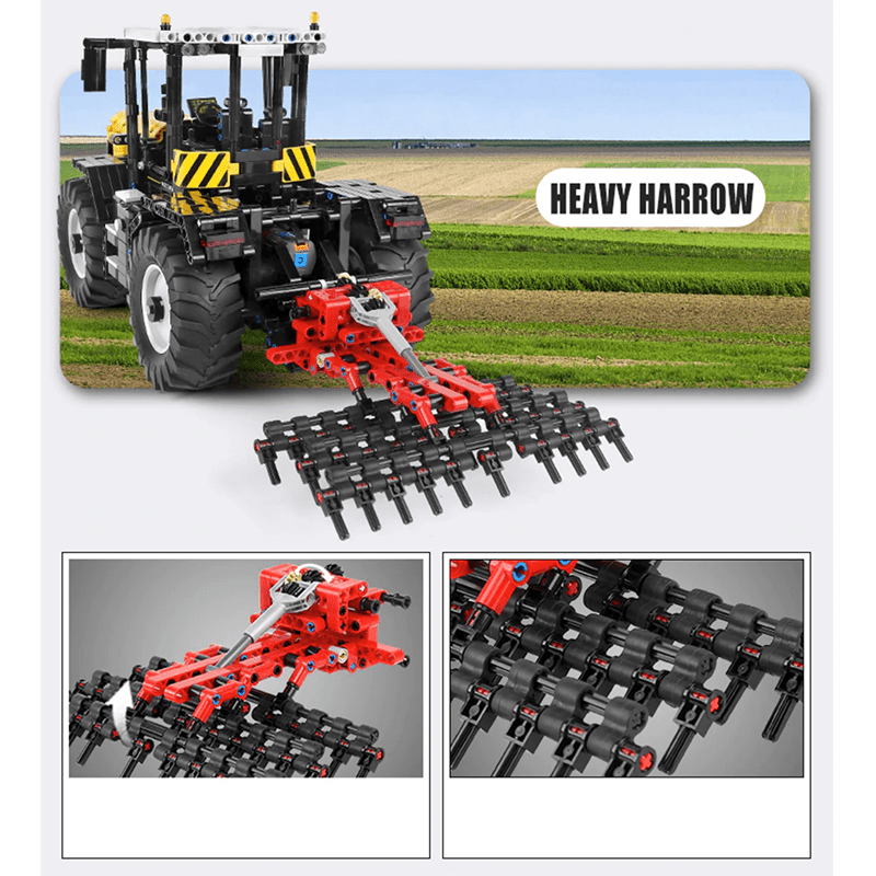 High-Speed Farm Tractor | 2596pcs