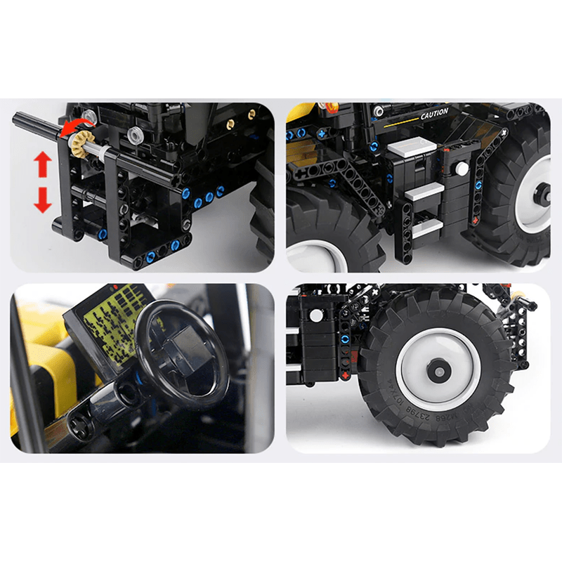 High-Speed Farm Tractor | 2596pcs