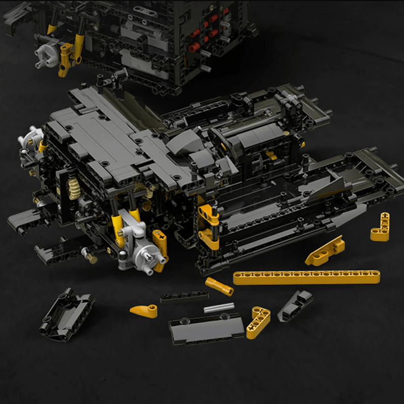 V8 F488 Italian Track Supercar Yellow | 3187pcs