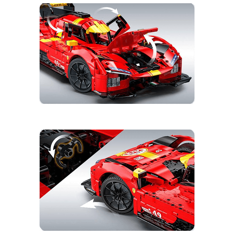Le Mans Hybrid Prototype 499p | 1517pcs