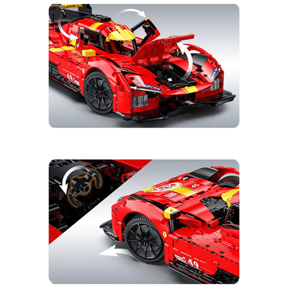 Le Mans Hybrid Prototype 499p | 1517pcs