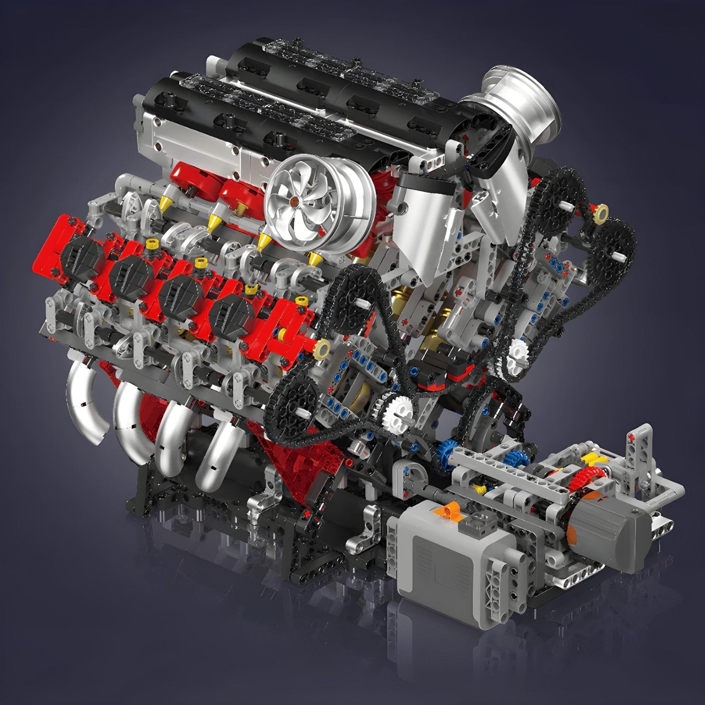 Italian F488 V8 Engine | 2717pcs