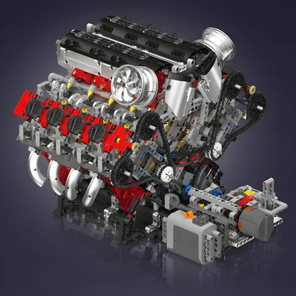 Italian F488 V8 Engine | 2717pcs