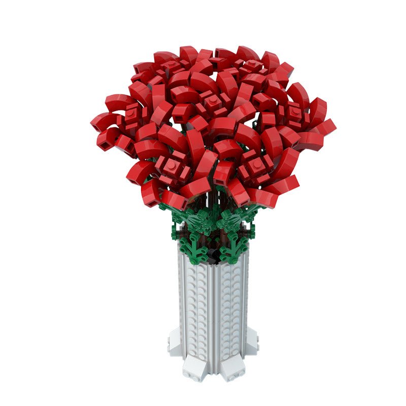 Flower Bouquet with Vase | 443pcs