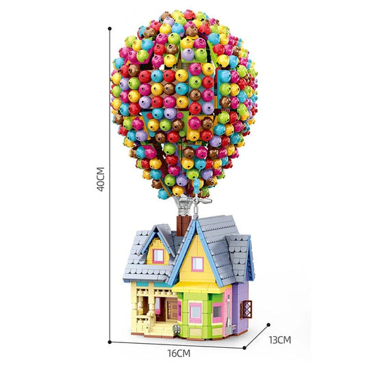 Flying Balloons House | 2008pcs