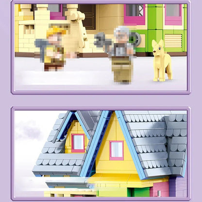Flying Balloons House | 2008pcs