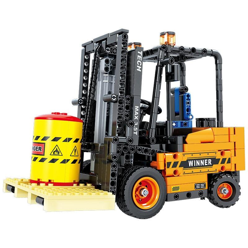 Warehouse Forklift Model | 660pcs