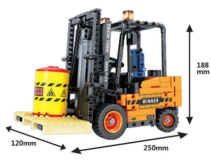 Warehouse Forklift Model | 660pcs