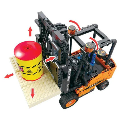 Warehouse Forklift Model | 660pcs