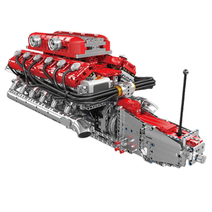 Functional V12 Engine & Gearbox | 3471pcs