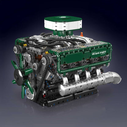 Functional V8 Tank Engine | 2250pcs