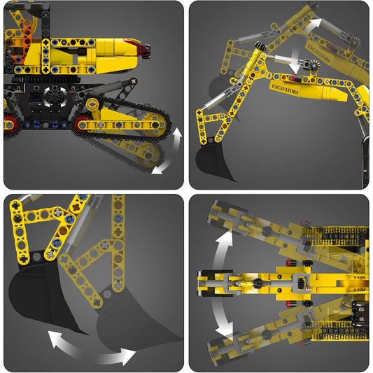 Futuristic Concept Excavator | 840pcs