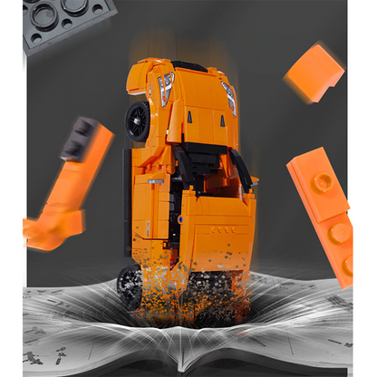 R35 GTR Godzilla Orange | 908pcs
