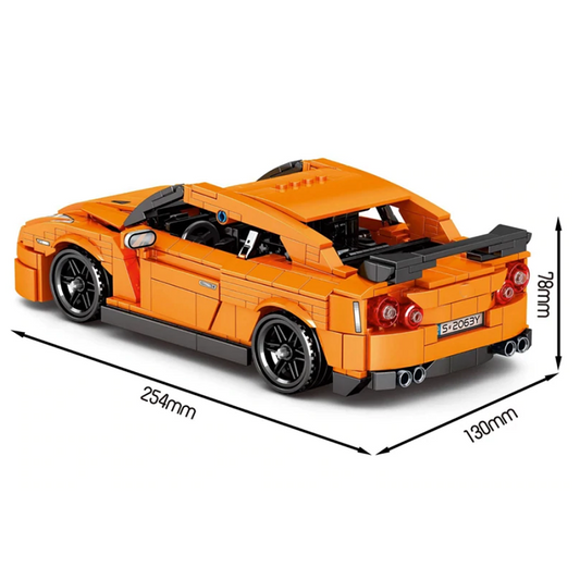 R35 GTR Godzilla Orange | 908pcs