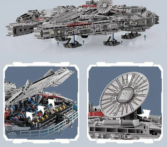 Galaxy Freighter Ultimate with Lighting | 11230pcs
