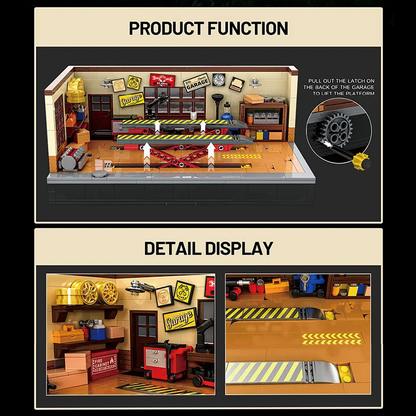 Vintage Auto Garage | 749pcs