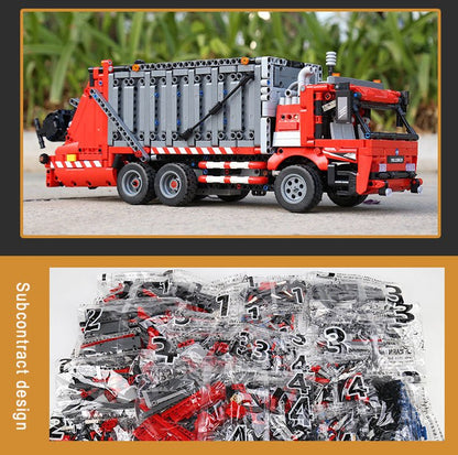 Urban Garbage Collection Truck | 1689pcs