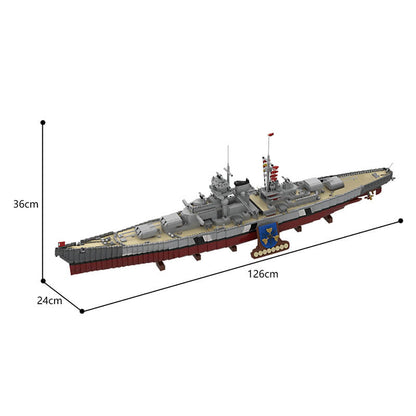 German Battleship Bismarck | 9544pcs