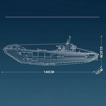German U Boat | 3986pcs