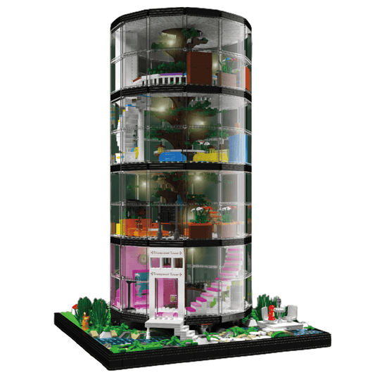 Glass Dome Tree House | 3465pcs