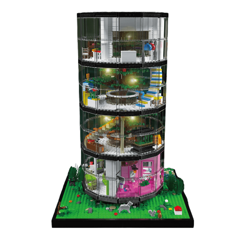 Glass Dome Tree House | 3465pcs