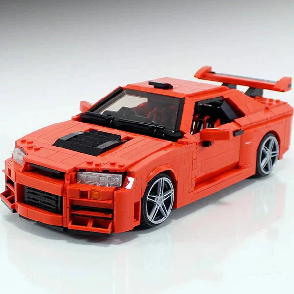 JDM Twin-Turbo Street Beast R34 | 1285pcs