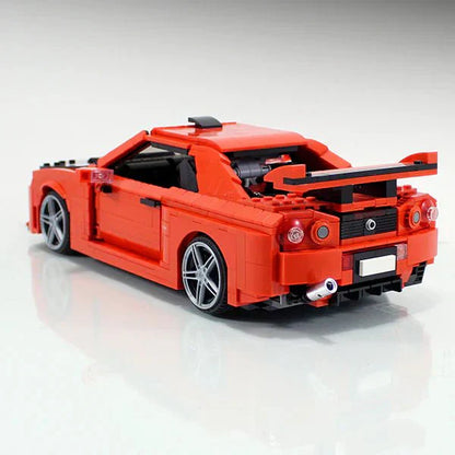 JDM Twin-Turbo Street Beast R34 | 1285pcs