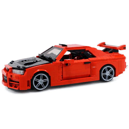 JDM Twin-Turbo Street Beast R34 | 1285pcs