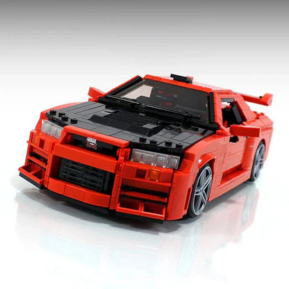 JDM Twin-Turbo Street Beast R34 | 1285pcs