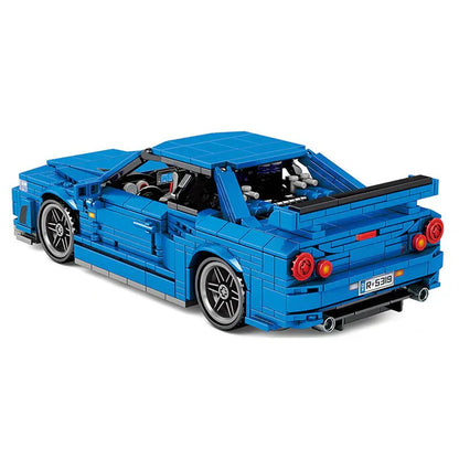 JDM R34 Twin-Turbo Street Legend | 833pcs