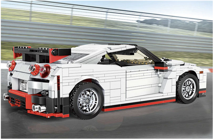 R35 GTR Godzilla White | 1024pcs